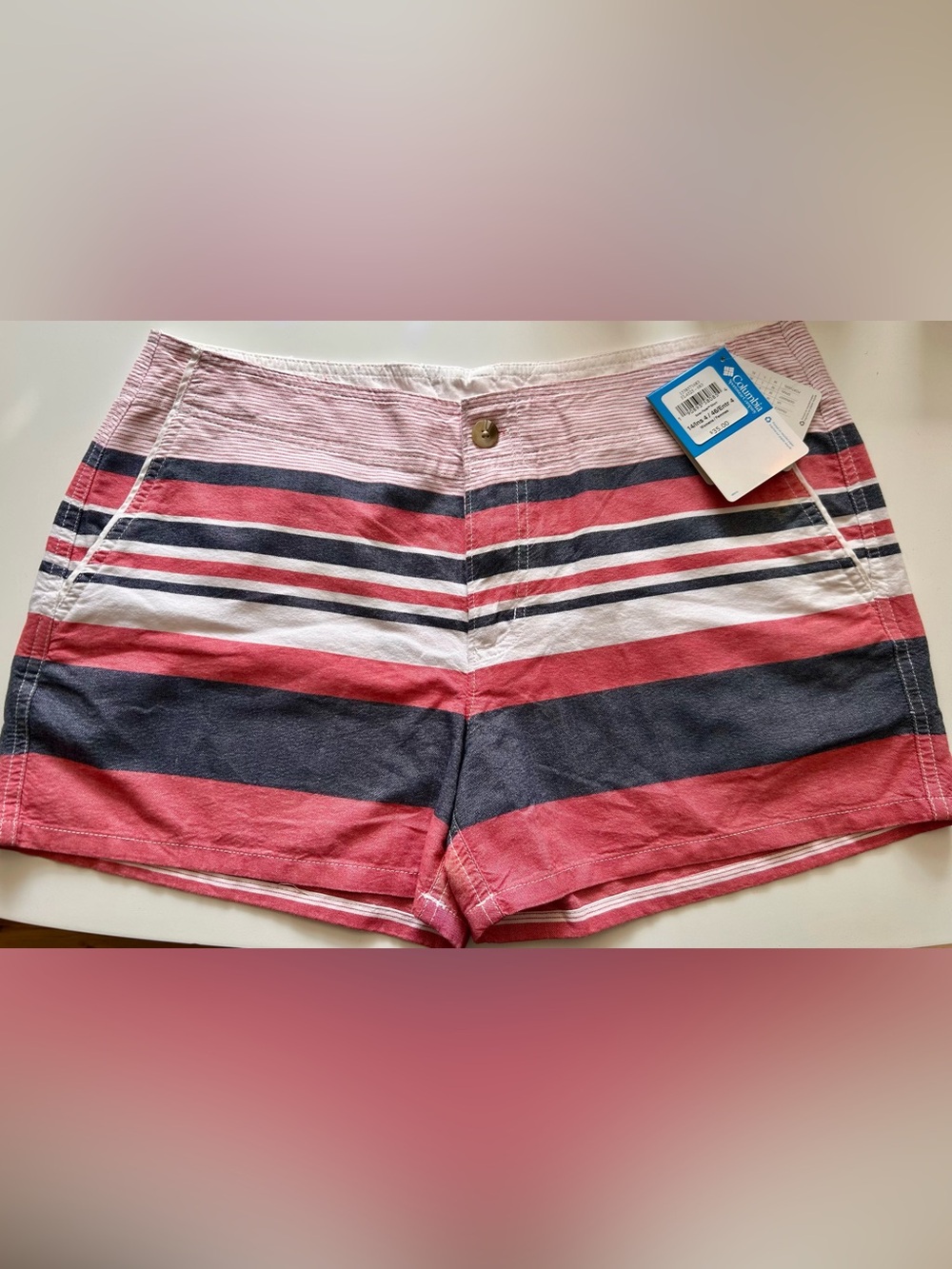 Columbia Oxford Cloth Cotton Shorts- Performance Fishing Gear 14